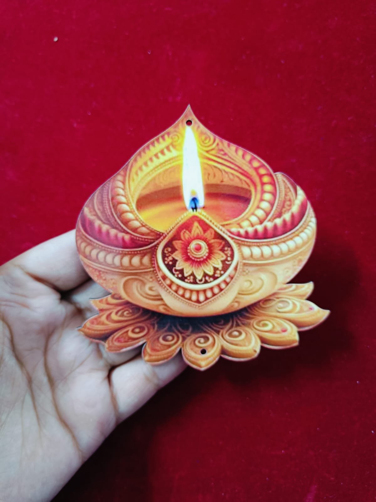 MDF Diya 4inch - 10pc