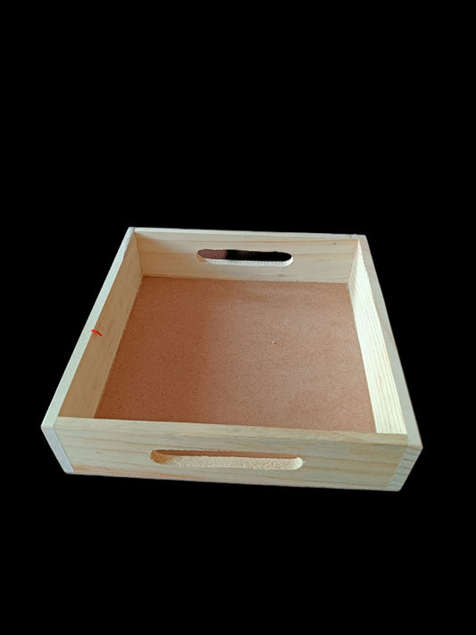Pinewood Tray - 8*8 Inch