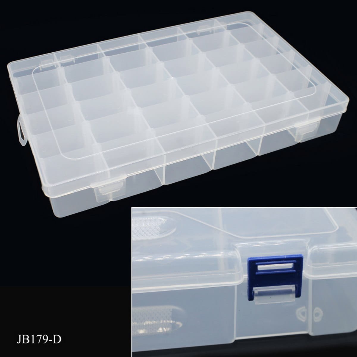 Empty Box Plastic (JB179 -D) - 1 Box