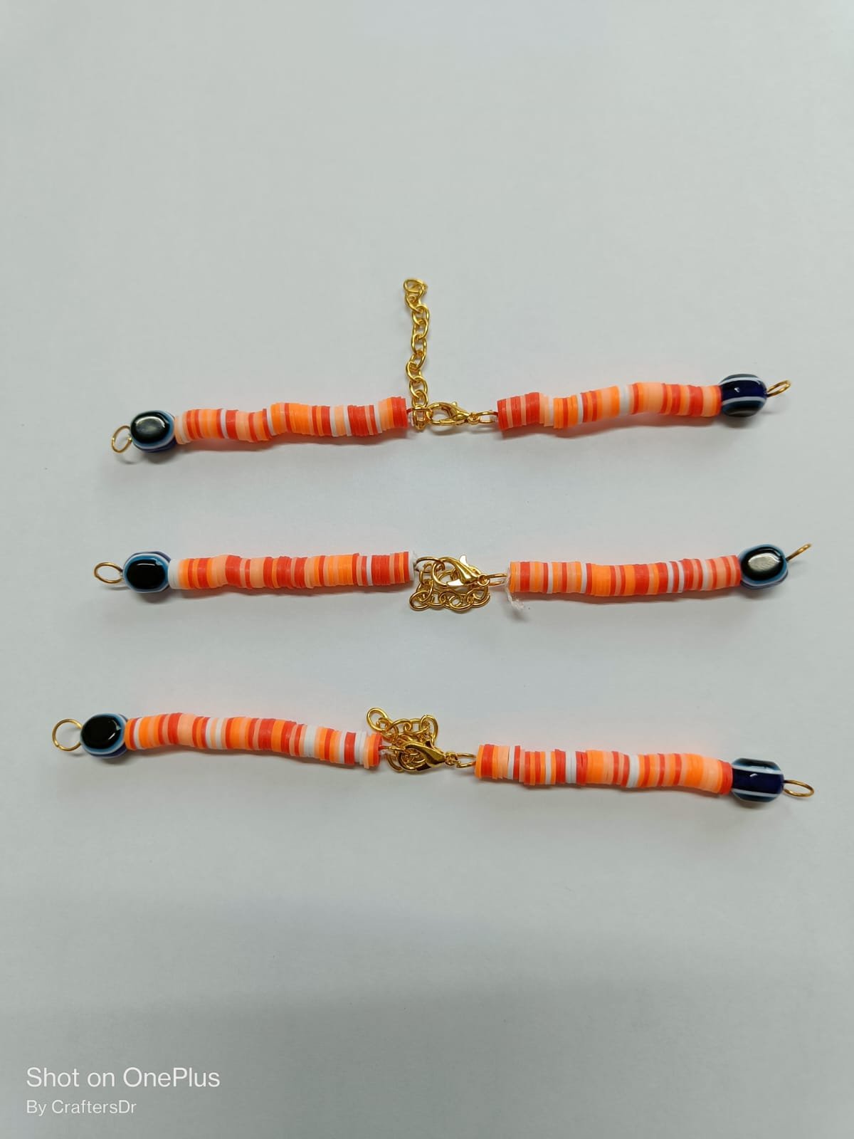 Bracelet Chain (Orange) - 1pc