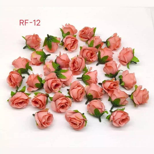 Peach Artificial Flower-10pc/pack