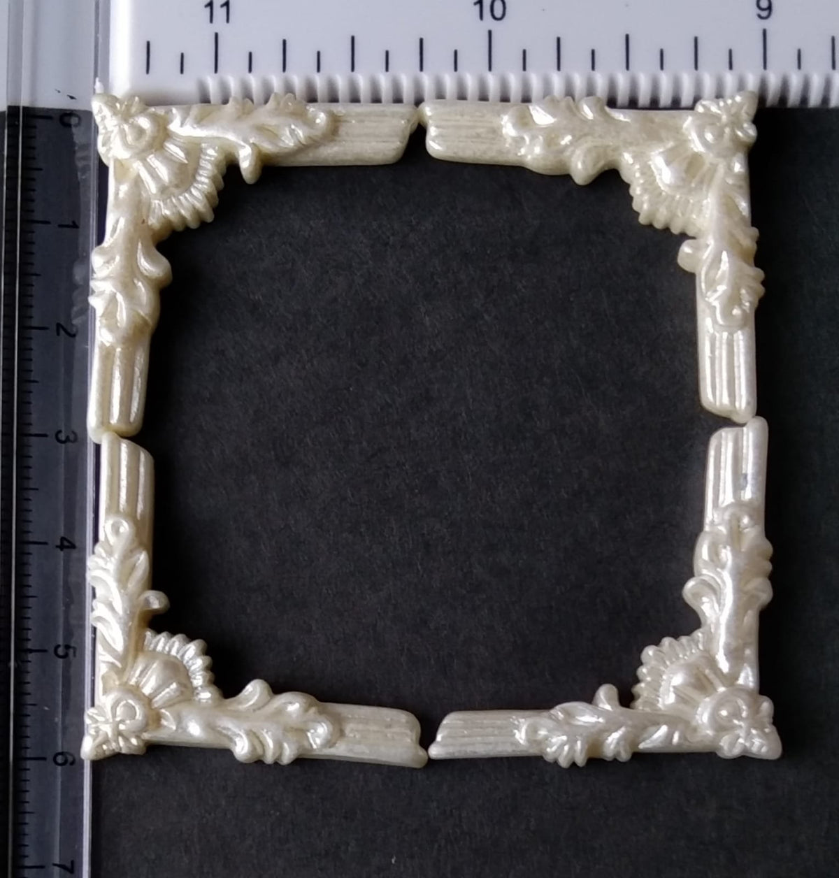 Resin Rectangle Frame - 2pc