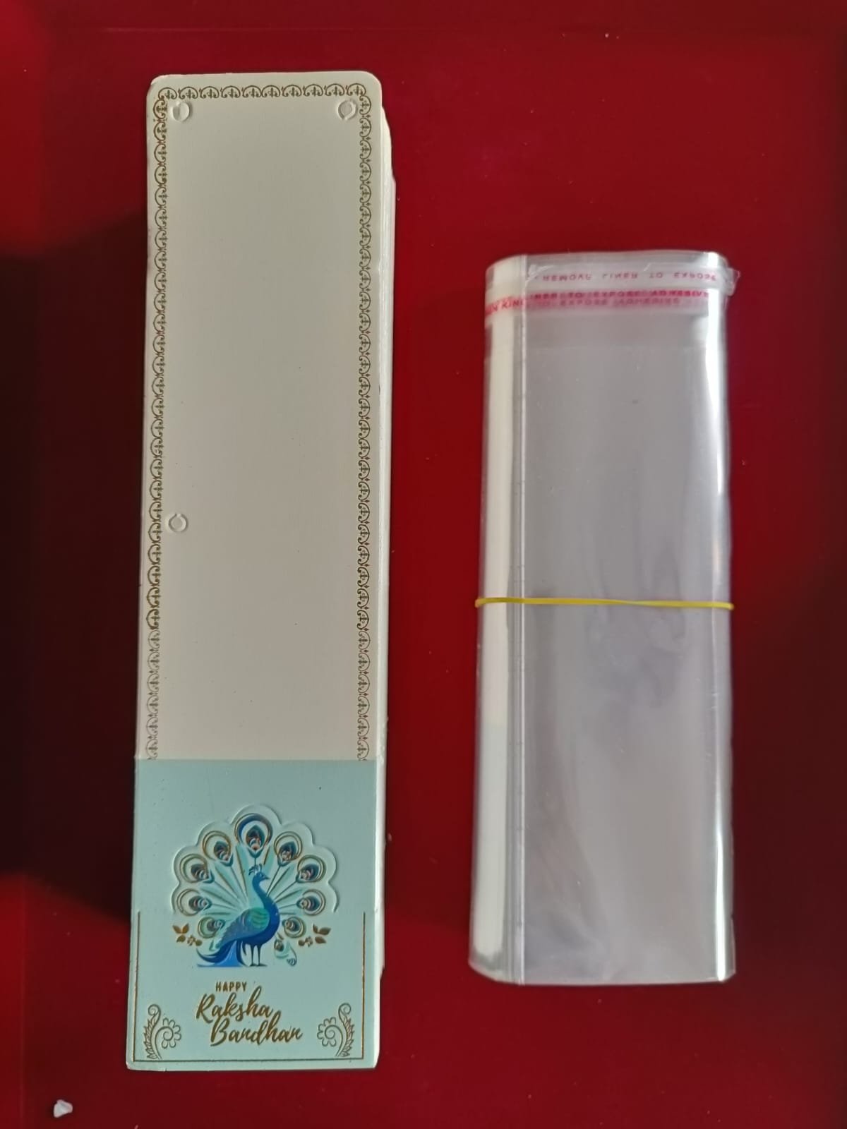 Rakhi Packaging Cards Pack Of 10 Cards