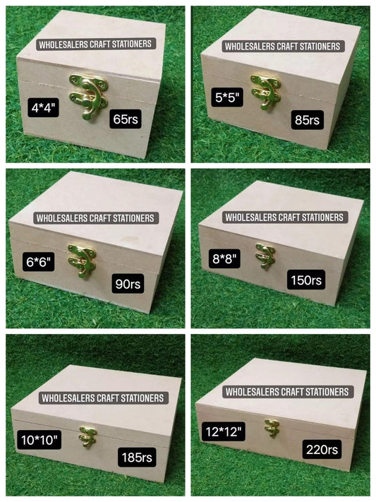 MDF Box Combo 12pcs - Free Shipping