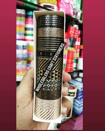 Black Washi Tape #4