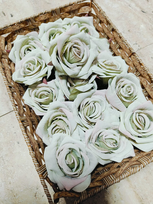Artificial Rose Flower 2inch - 5pc