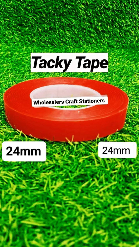 Red Tacky Tape - 24mm