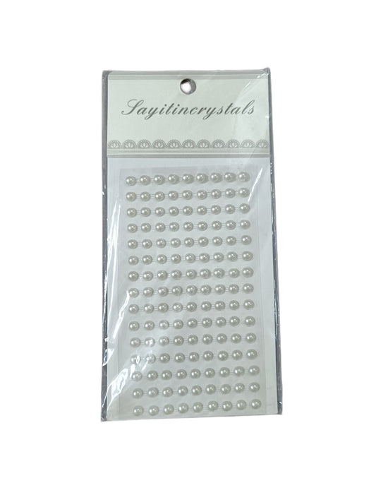 White Pearl Sticker - 1pc