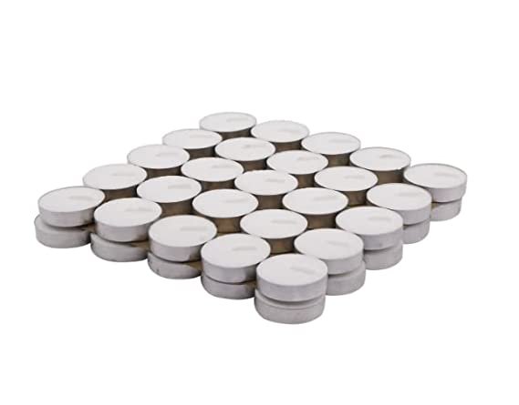 Wax Tea Light Candle (Pack of 50)