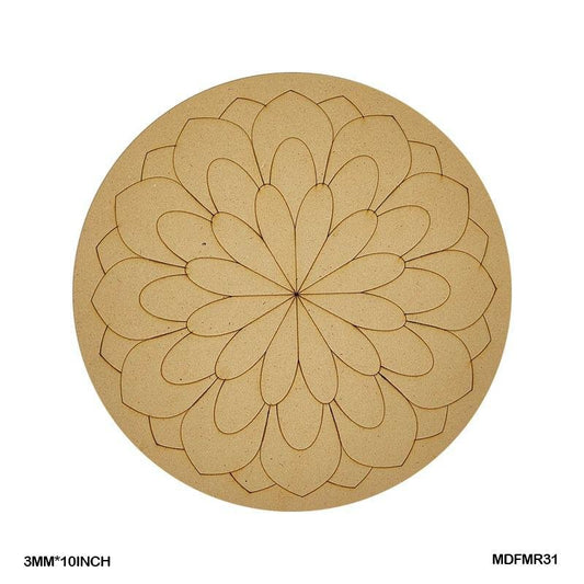 MDF Cutout Mandala Engrave (MDFMR31) – 10inch
