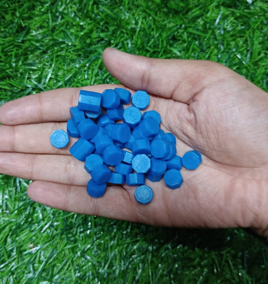 Wax Seal Beads (Dark Blue) - 50pc