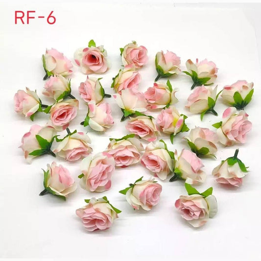 Pink Artificial #3 Flower-10pc/Pack
