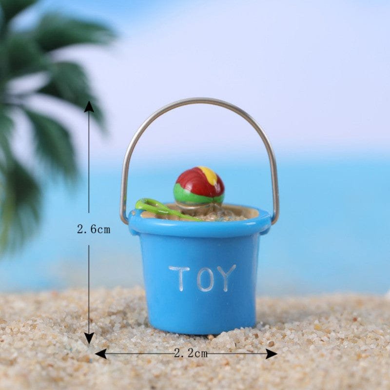 Beach Toy Bucket Miniature (1480298) - 1pc