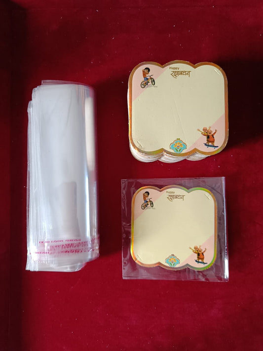 Rakhi Packaging Cards Pack Of 6 Cards