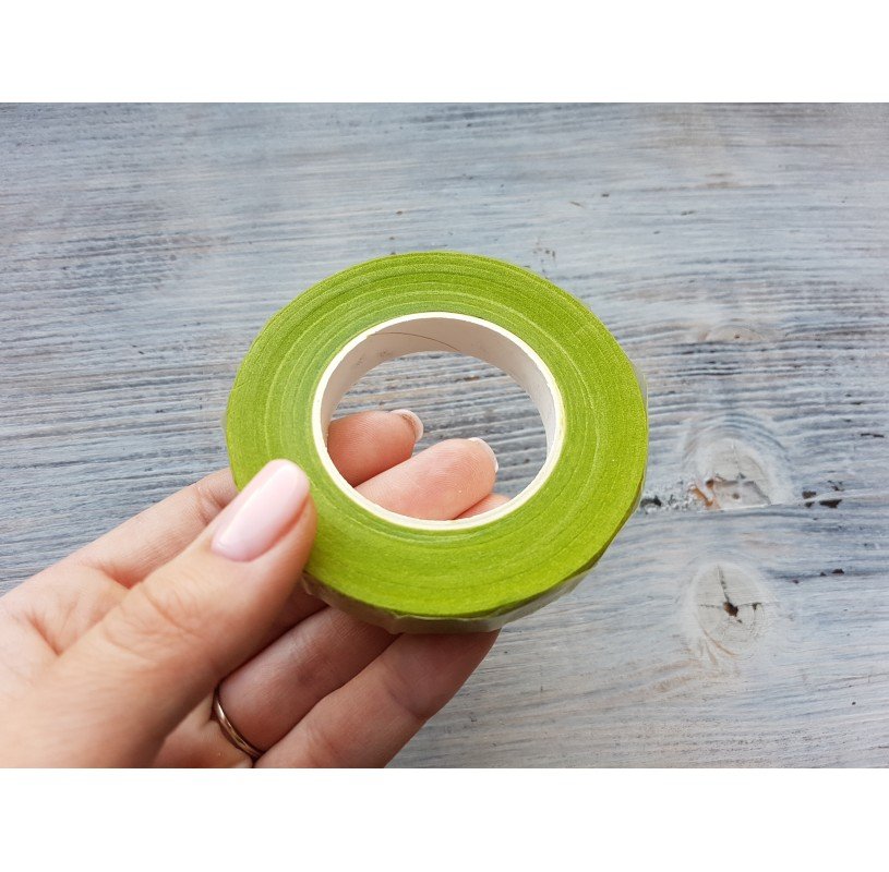 Floral Tape L Green (FT015) - 1pc