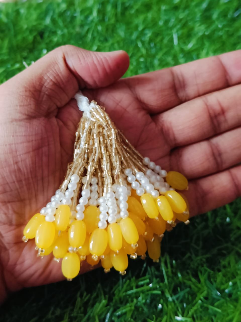 Yellow Golden Latkan - 10pc