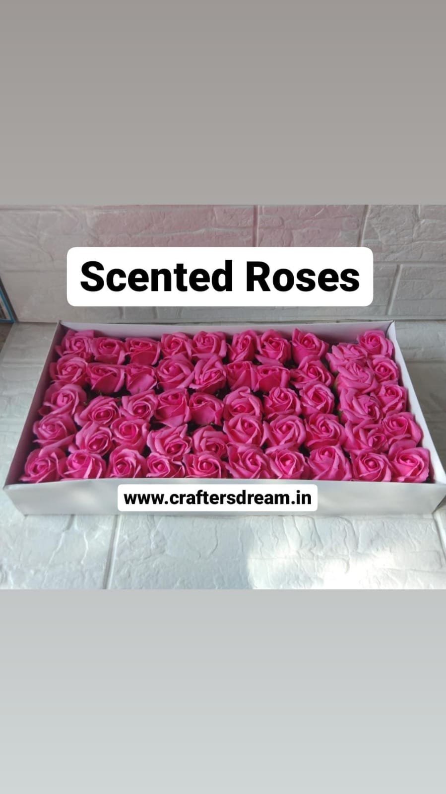 Scented Roses Pink - 10pcs
