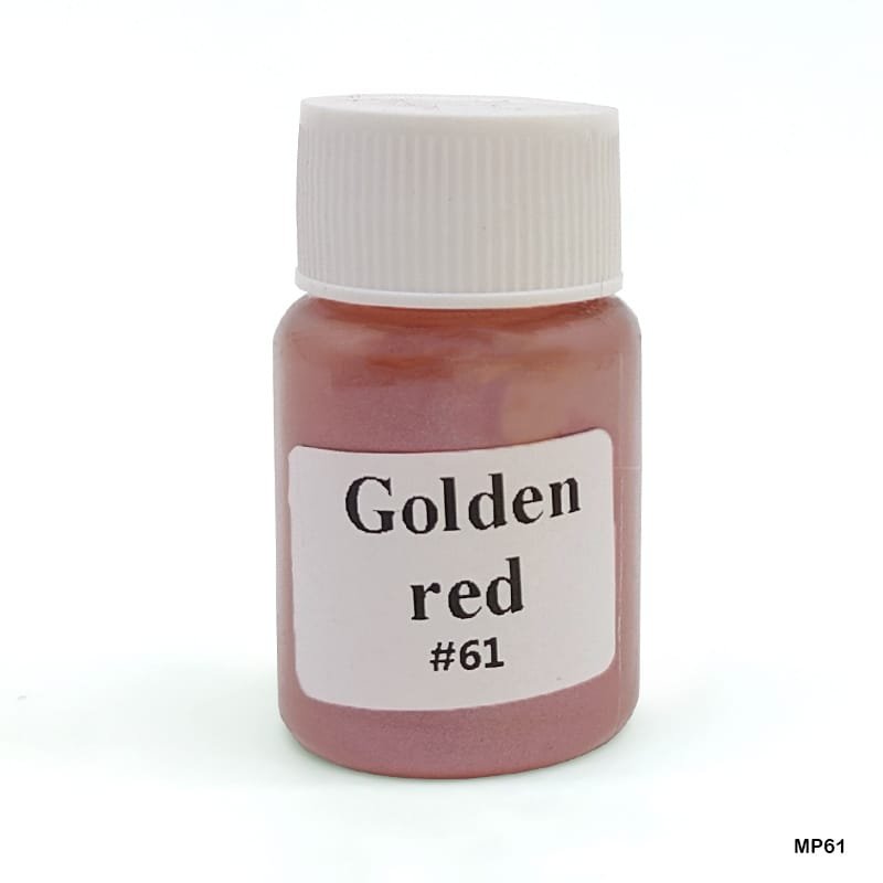 Mica Pearl Powder (MP61) - Golden Red