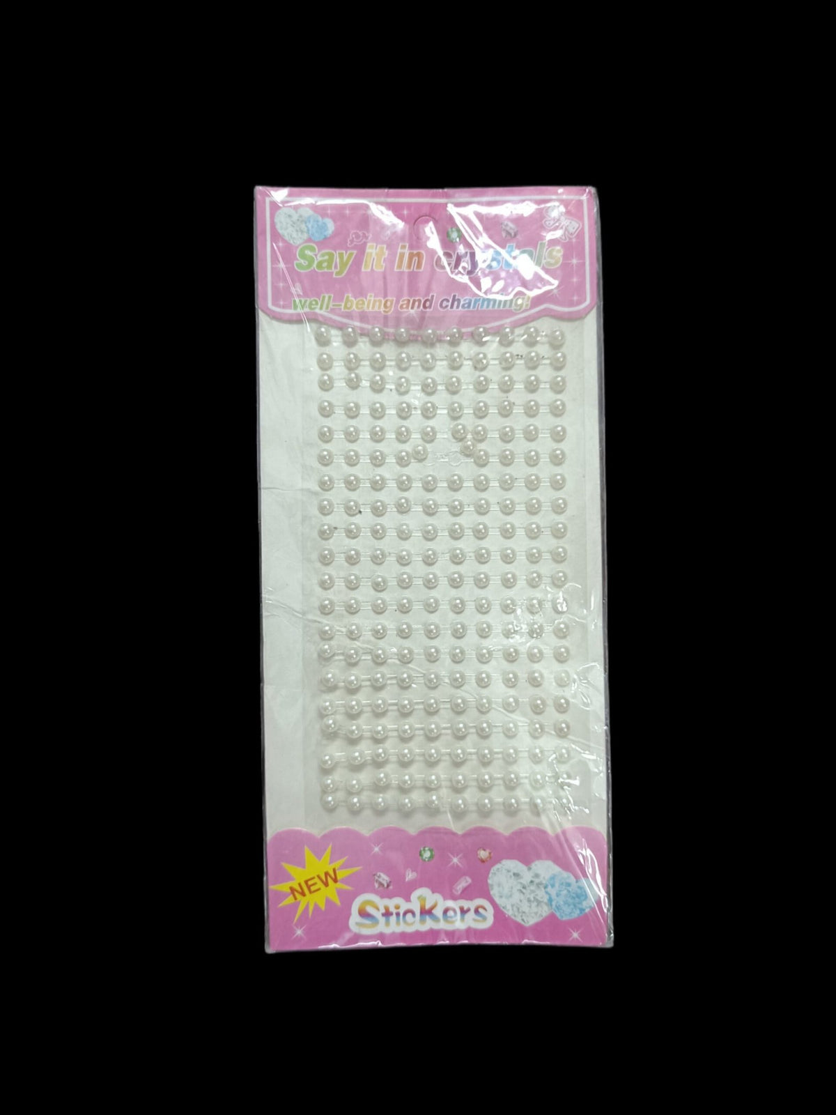 White Pearl Sticker - 1pc