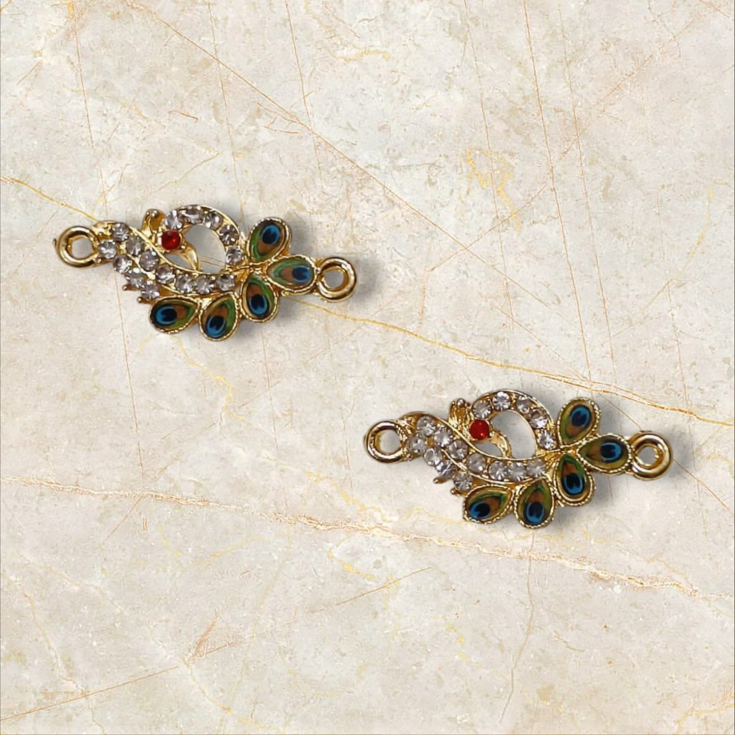 Peacock Rakhi Charm - 1pc