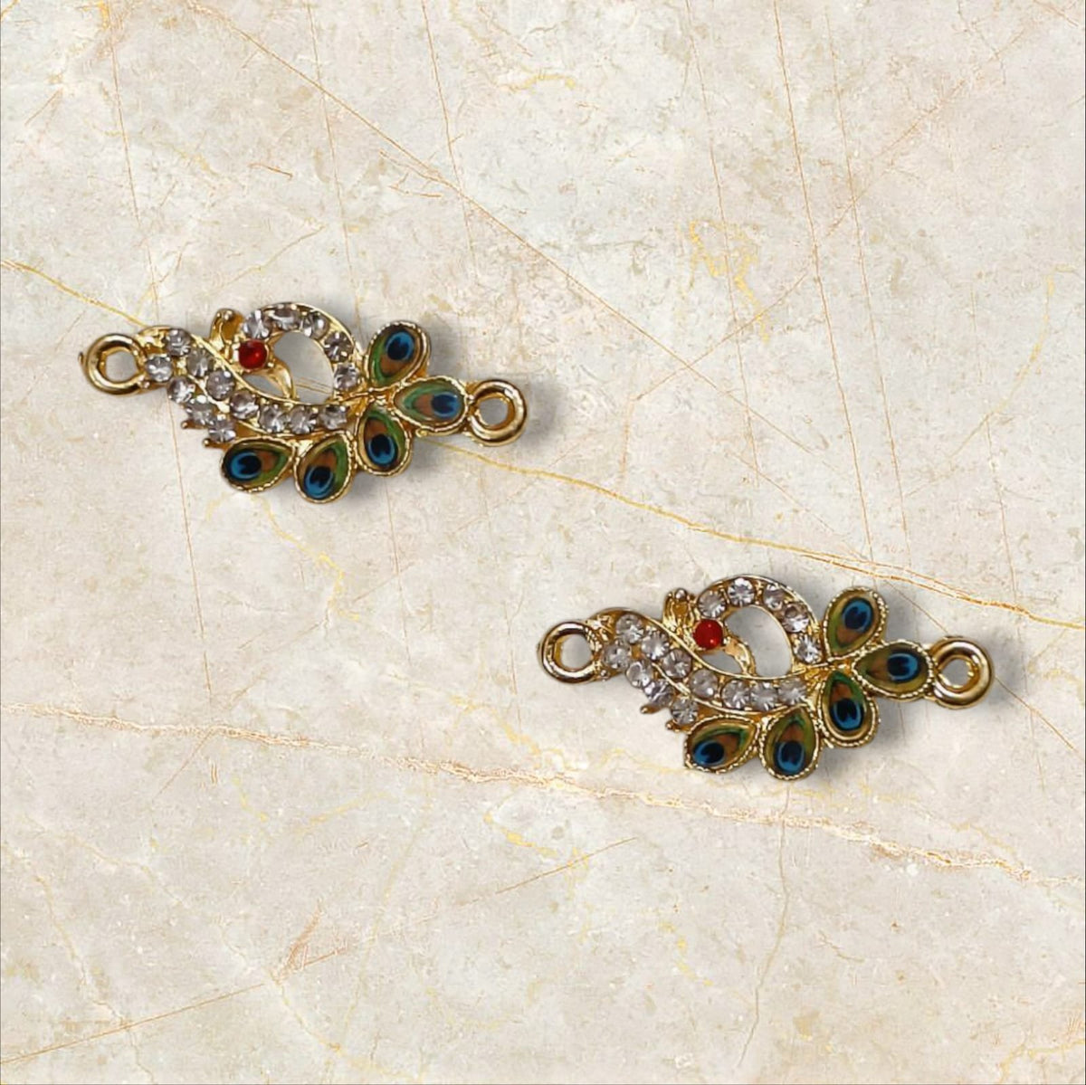 Peacock Rakhi Charm - 1pc