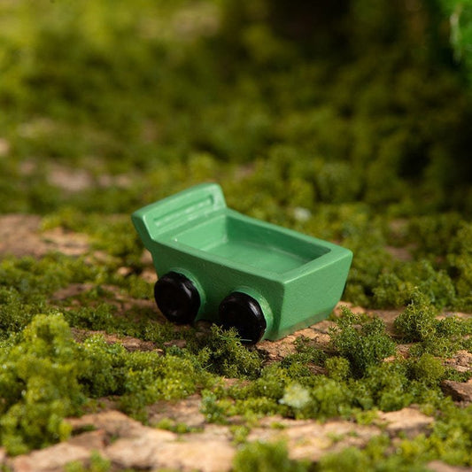Green Cart Miniature (1480673) - 1pc