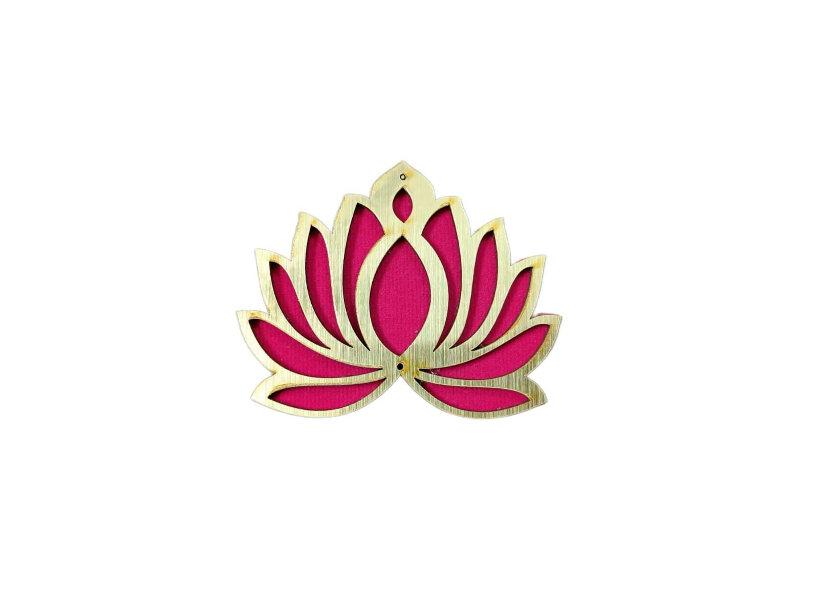 Dark Pink Lotus (3inch) - 10pcs