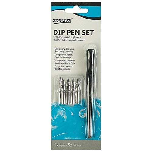 Worison Dip Pen Set For Calligraphy, Drawing,Sketching, Lettering, Professional Art