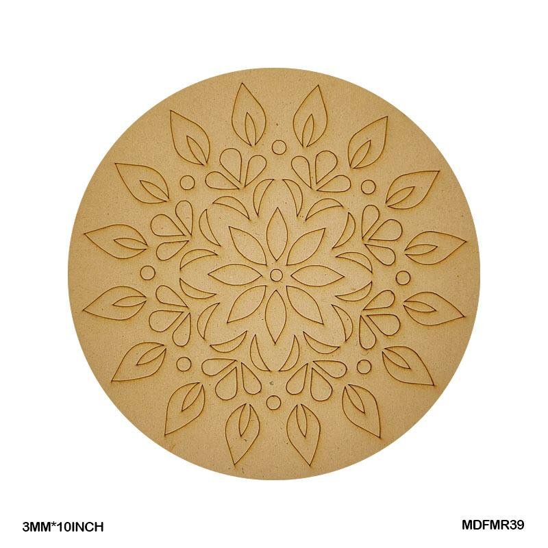 MDF Cutout Mandala Engrave (MDFMR39) – 10inch