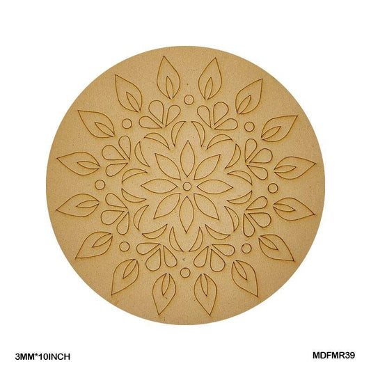 MDF Cutout Mandala Engrave (MDFMR39) – 10inch