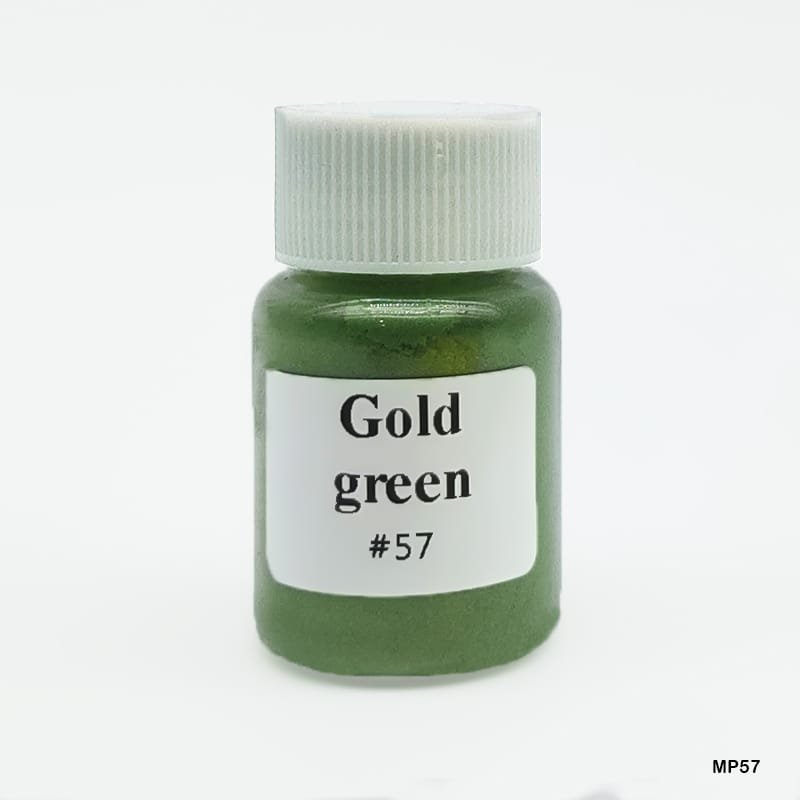 Mica Pearl Powder (MP57) - Gold Green