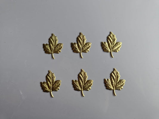 Metal Leaves-10pcs
