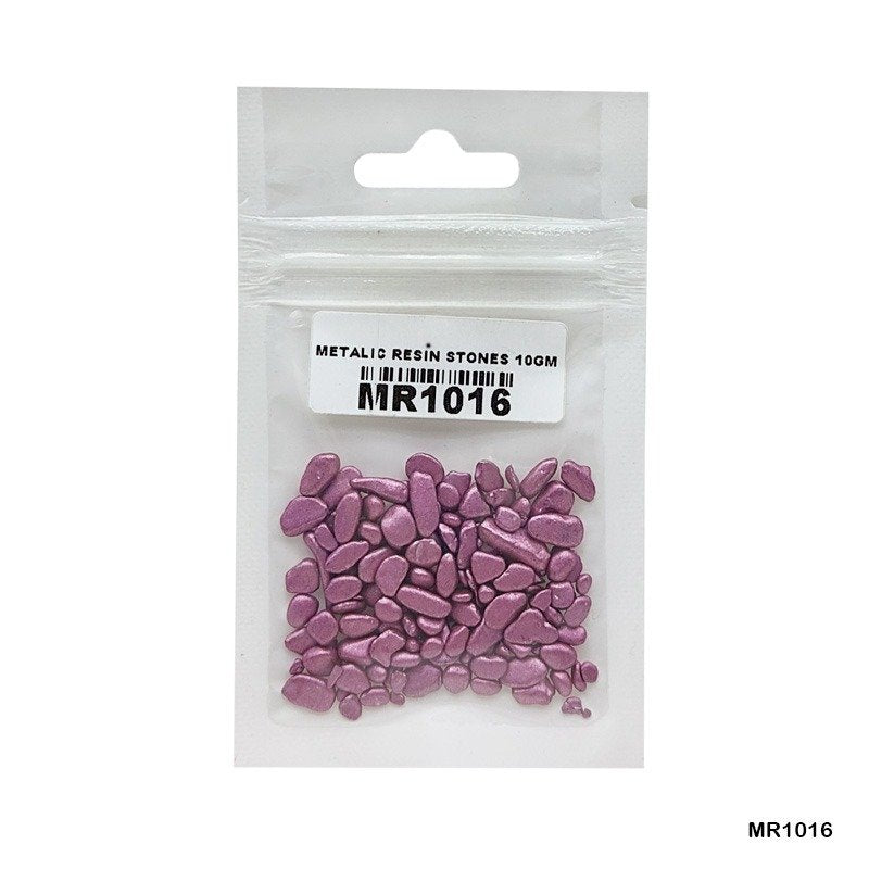 Metallic Resin Stones - 10gm (MR1016)
