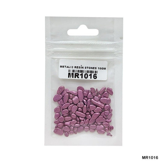 Metallic Resin Stones - 10gm (MR1016)