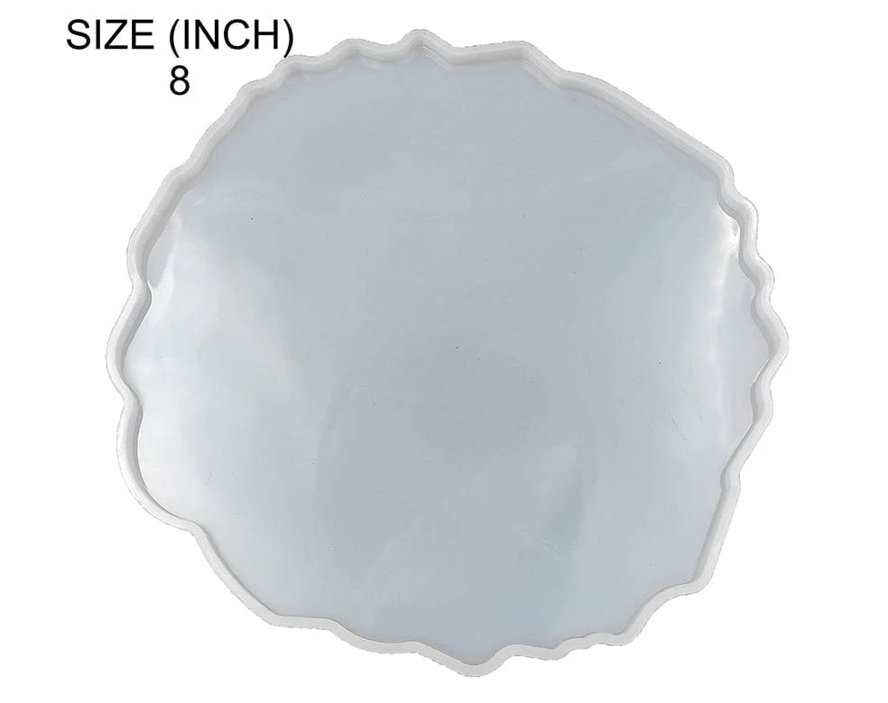 Round Agate Tray Mould 8inch (47118)