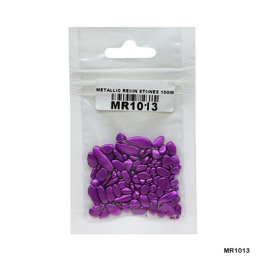 Metallic Resin Stones - 10gm (MR1013)