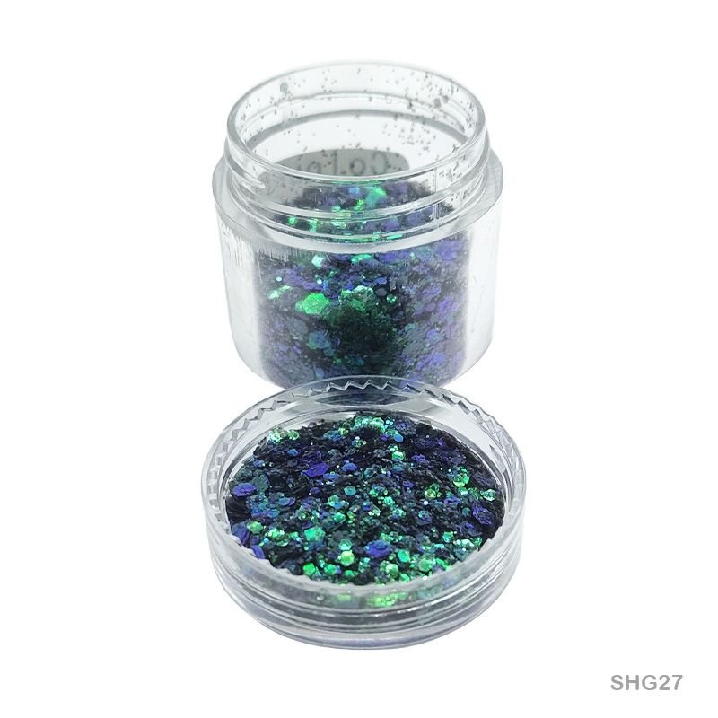 Shimmer Glitter C Olive Green (SHG27)