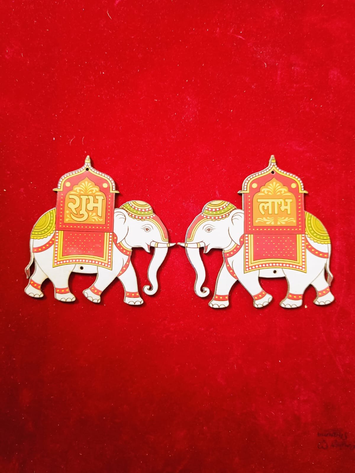 MDF Elephant Cut Out 4inch - 1pair
