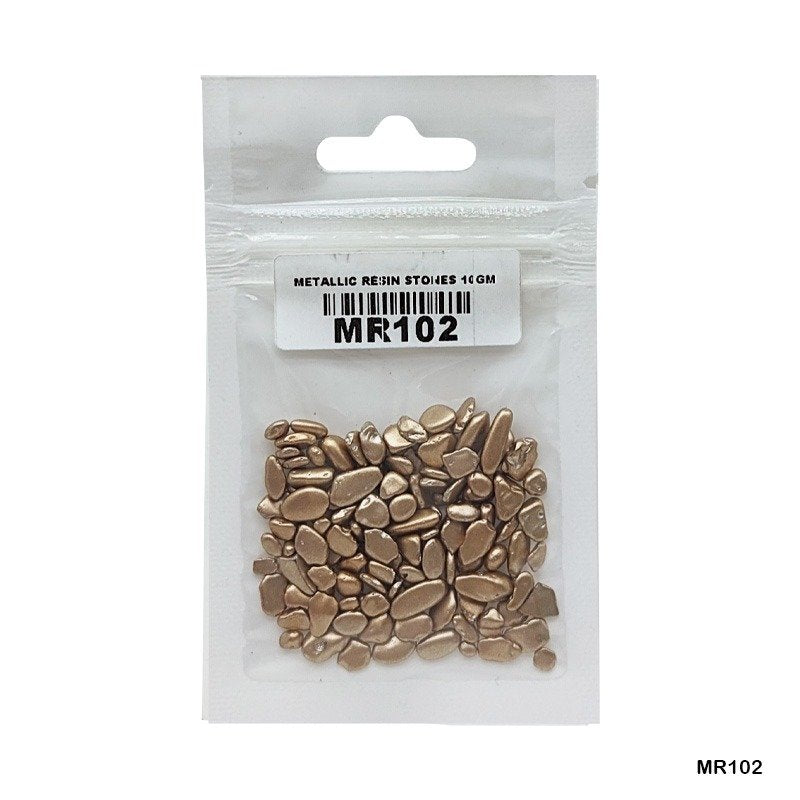 Metallic Resin Stones - 10gm (MR102)