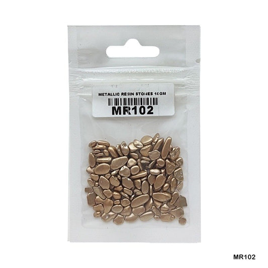 Metallic Resin Stones - 10gm (MR102)