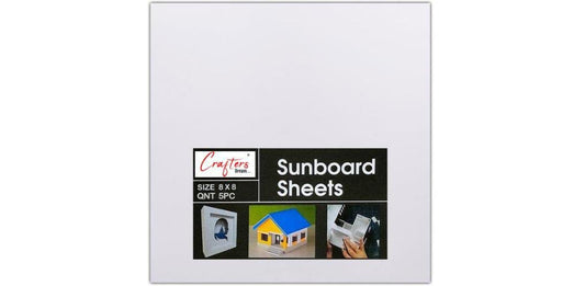 Sunboard/ Foam Board (Shirt Box) - 8*8" (5Pcs)