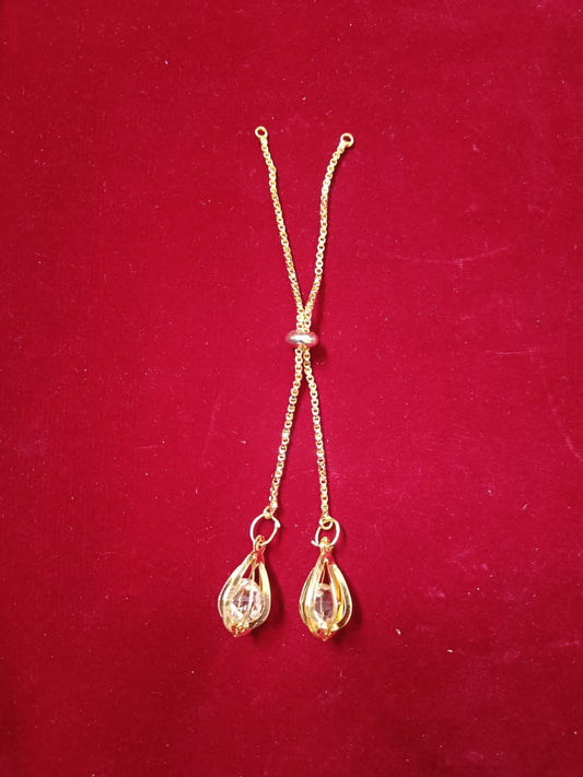 Diamond Gold Bracelet Chain - 1pc