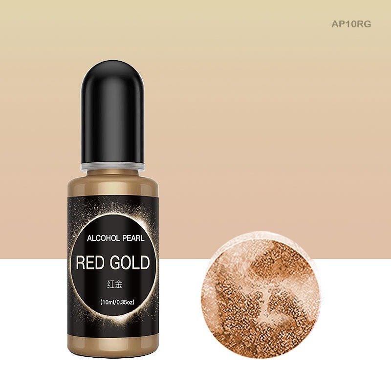 Alcohol Pearl - Red Gold - 10ml (AP10RG)