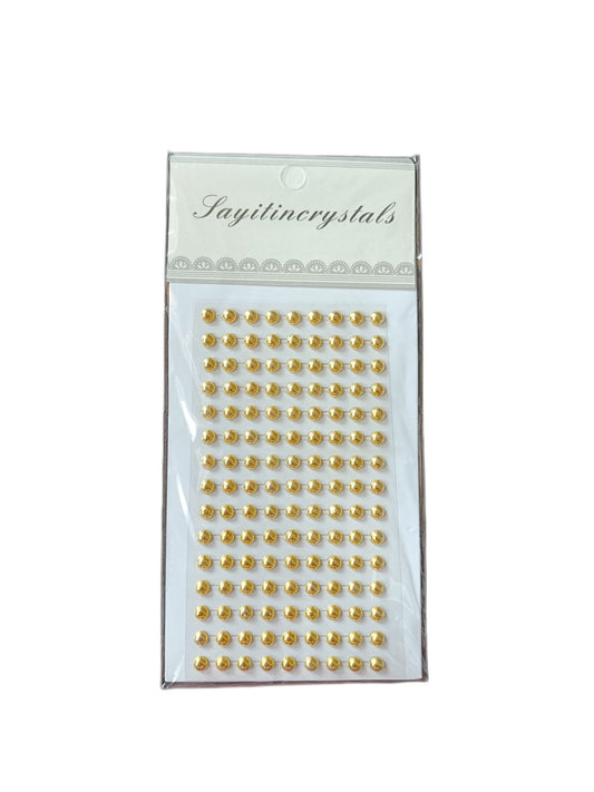 Golden Pearl Sticker (Large) - 1pc