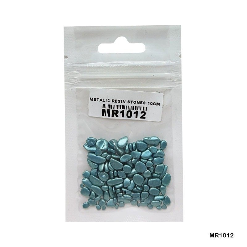 Metallic Resin Stones - 10gm (MR1012)