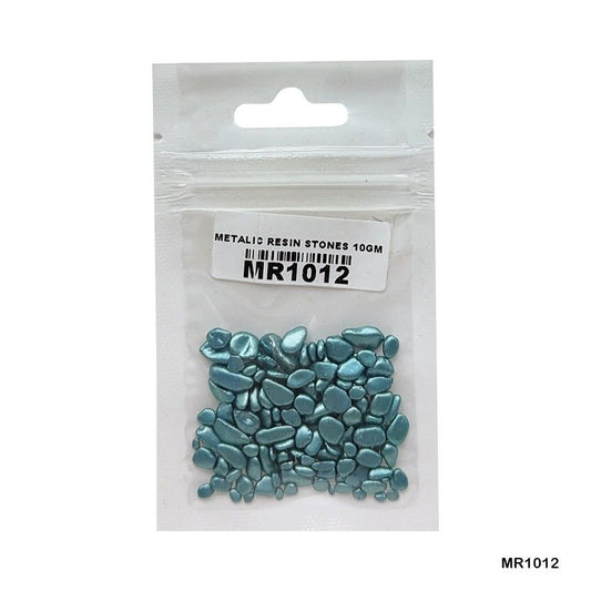 Metallic Resin Stones - 10gm (MR1012)