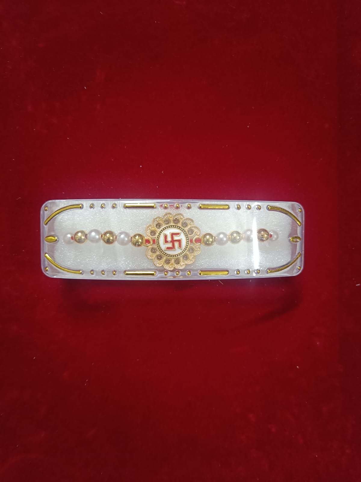 Rakhi Packaging Platic Box - 1pc