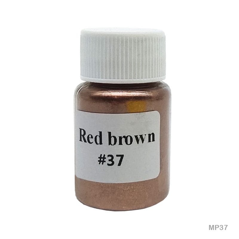 Mica Pearl Powder (MP37) - Red Brown