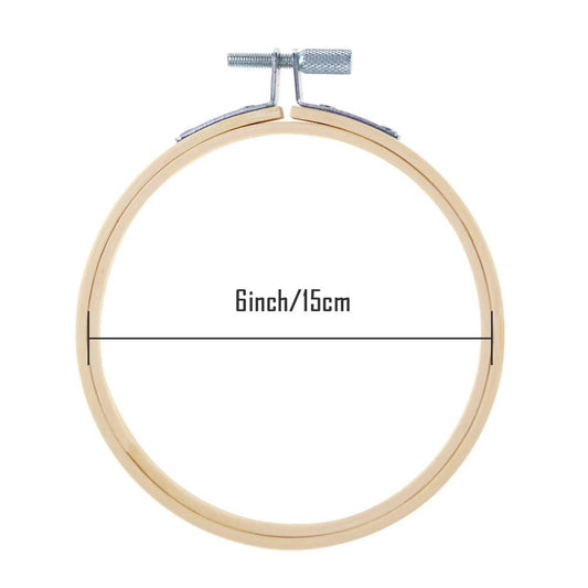 Wooden Embroidery Hoop - 6 inch