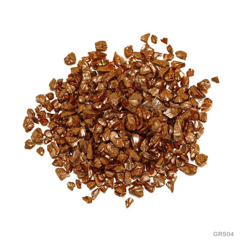 Glass Metallic Resin Stones - 100GM (GRS04)